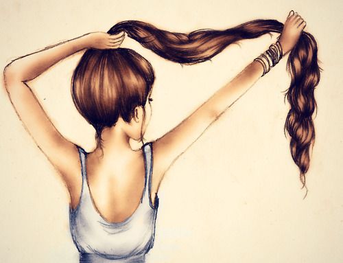 poupée long cheveux