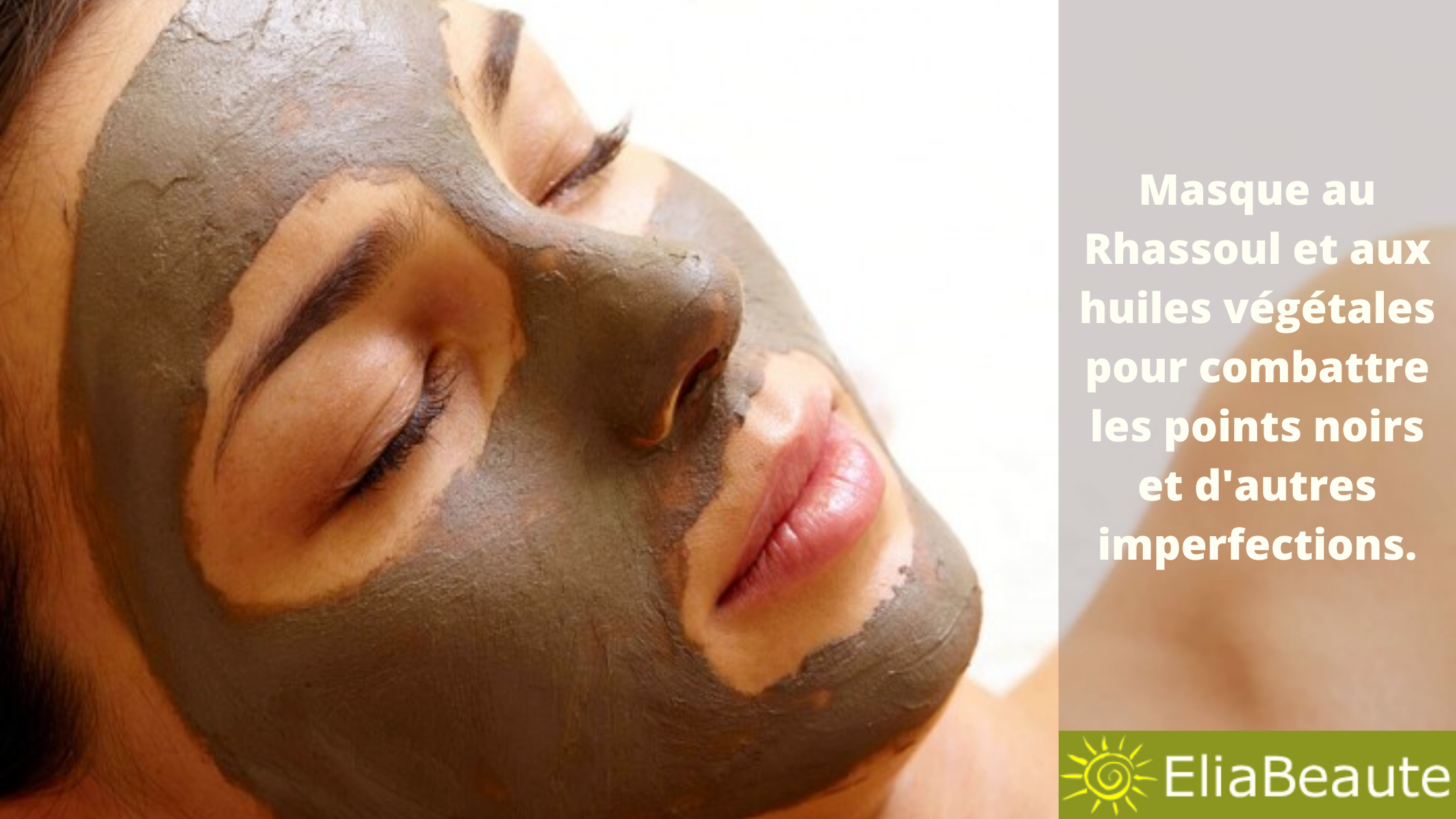 Masque Visage Ghassoul Blanc à L'Argan 25g - Purifiant & Éclaircissant - 100% Naturel - Neuf